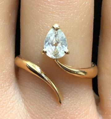Sans Prix de Réserve - Bague - 18 carats Or jaune - 0.50ct., Bijoux, Sacs & Beauté