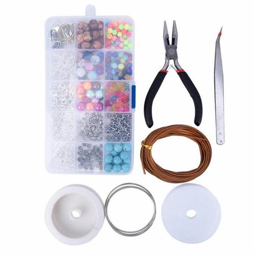 Fako Bijoux® - DIY Kralen Set - Kralen,  Bedeltjes &, Hobby en Vrije tijd, Kralen en Sieraden maken, Verzenden