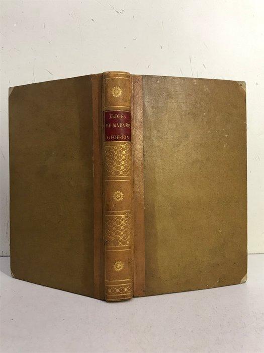 Signé; André Morellet/Thomas/DAlembert. - Eloges de, Antiek en Kunst, Antiek | Boeken en Manuscripten