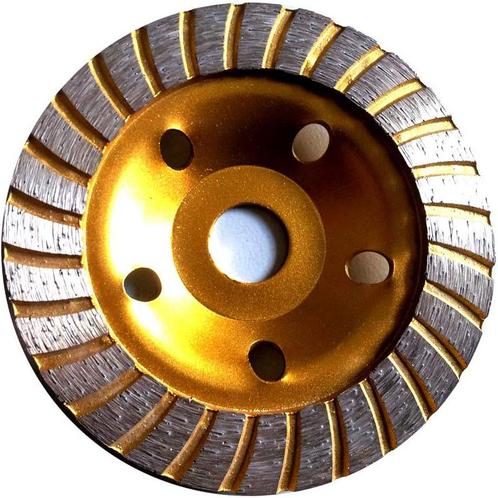 CT&T - industriële diamant turbo slijpschijf - 115 / 230 mm, Doe-het-zelf en Bouw, Gereedschap | Slijpmachines, Verzenden