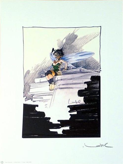 Loisel, Régis - 1 Offset Print - Clochette - La Bibliothèque, Boeken, Strips | Comics