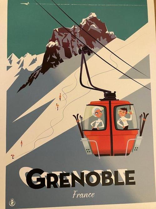 Monsieur Z - Grenoble, Antiek en Kunst, Kunst | Tekeningen en Fotografie
