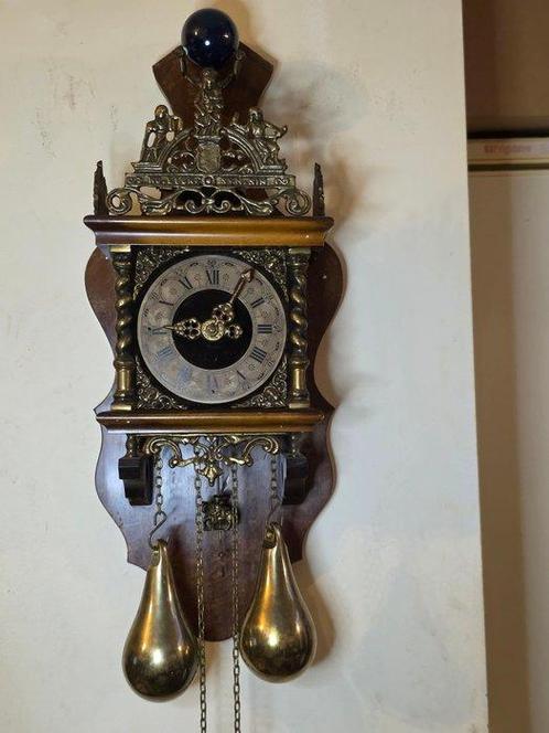 Horloge -   Bois - 1960-1970, Antiek en Kunst, Antiek | Klokken