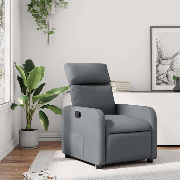 Verstelbare Fauteuil | Tweede Kansje | OP = OP!, Huis en Inrichting, Fauteuils, 50 tot 75 cm, 75 tot 100 cm, Nieuw, Leer, Verzenden