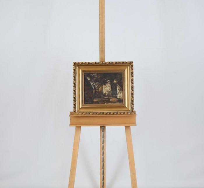 Patrick Rackwitsz (1892-1968) - Zomerlicht bij de schuurdeur, Antiek en Kunst, Kunst | Schilderijen | Klassiek