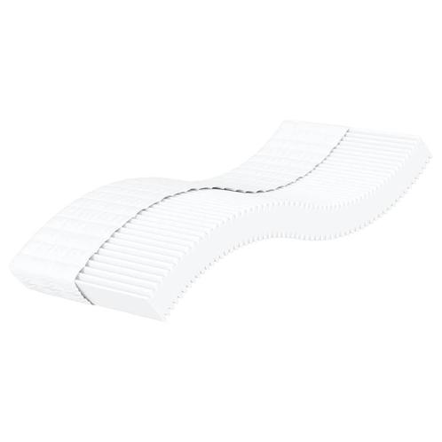vidaXL Schuimmatras hardheid H2 H3 80x210 cm wit, Huis en Inrichting, Slaapkamer | Matrassen en Bedbodems, Nieuw, Verzenden