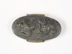 Fuchi - Fuchi en Kashira met drakenontwerp op