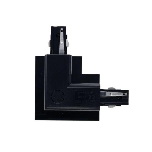 Luxar Inbouw 3 Fase L-Vorm Connector Inside Zwart, Huis en Inrichting, Lampen | Plafondlampen, Nieuw, Verzenden