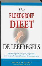Het bloedgroepdieet - De leefregels 9789032508432, Boeken, Zo goed als nieuw, P.J. D'Adamo, C. Whitney, Verzenden