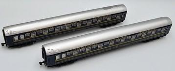 Fleischmann N - 8114 - Modeltrein personenwagen (2) - Twee