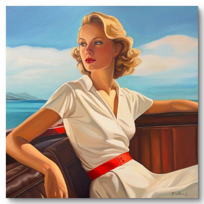 Biatturi Irina - Dans ma Riva, Antiek en Kunst, Kunst | Designobjecten