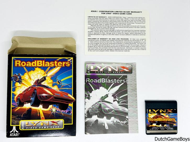 Atari Lynx - RoadBlasters, Consoles de jeu & Jeux vidéo, Consoles de jeu | Atari, Envoi