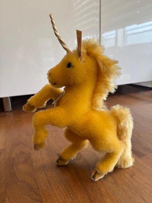 Steiff - Speelgoed 1995 Giengener Einhorn Limitiert -, Antiek en Kunst, Antiek | Speelgoed