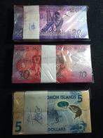 Salomonseilanden. - 100 x 5, 100 x 10, 82 x 20 Dollars 2017, Postzegels en Munten