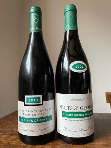 ② 2013 Nuits Saint Georges 1° Cru Les Vaucrains & 2002 Clos — Wijnen ...