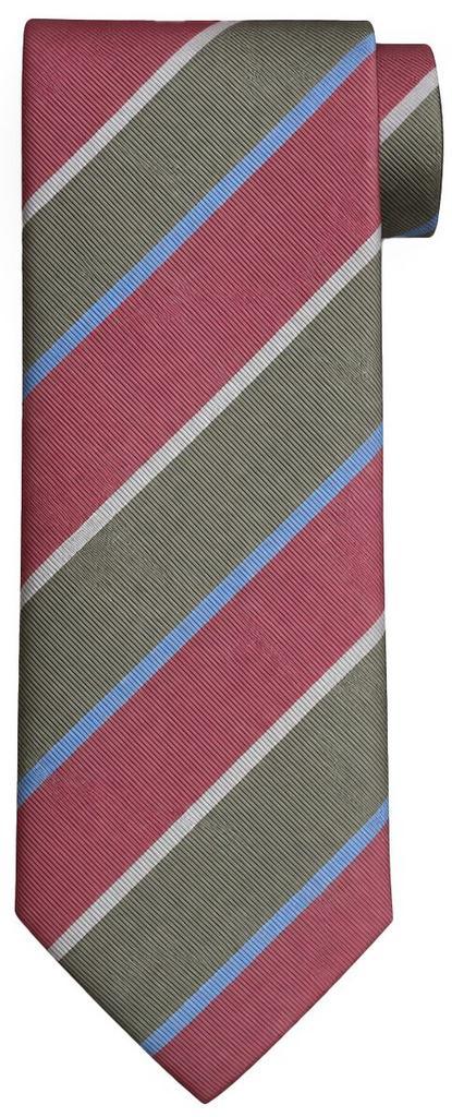 Suitable Stropdas Zijde Triple Stripe Groen maat  Heren, Kleding | Heren, Stropdassen, Nieuw, Verzenden