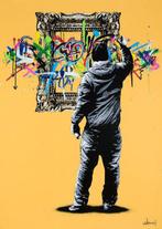 Martin Whatson (1984) - Framed (Warm Yellow) (hand finished)