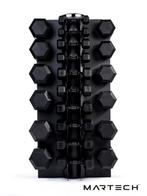 Hex halter toren - 1 tot 25KG - 16 paar - 10% korting, Sports & Fitness, Ophalen of Verzenden