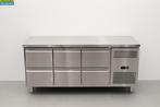 Établi réfrigéré HCB en acier inoxydable 6 tiroirs 179,5 cm, Verzenden