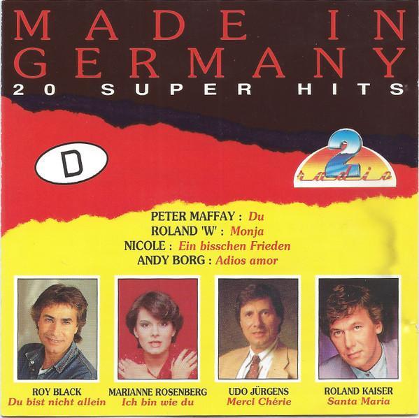 Various - Made In Germany - 20 Super Hits, Cd's en Dvd's, Cd's | Pop, Gebruikt, Verzenden