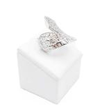 Ring - 18 karaat Witgoud, Nieuw