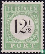 Curaçao - Cijfer in zwart - 1889, Postzegels en Munten, Postzegels | Nederlandse Antillen en Aruba, Verzenden, Postfris