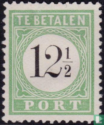 Curaçao - Cijfer in zwart - 1889, Postzegels en Munten, Postzegels | Nederlandse Antillen en Aruba, Postfris, Verzenden