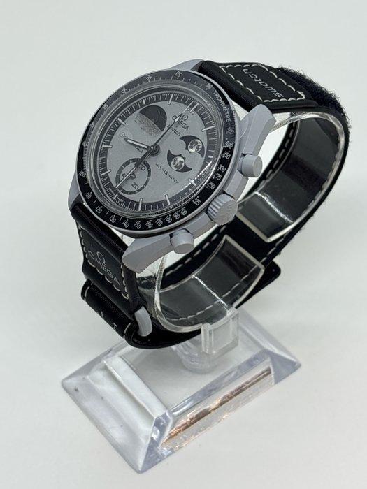 Omega x Swatch - Mission to Earthphase - Sans prix de, Handtassen en Accessoires, Horloges | Heren