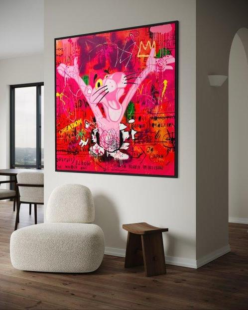 CASPA - Pink Panther Surprise, Antiek en Kunst, Kunst | Schilderijen | Modern