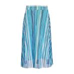 Frogbox • gestreepte midi rok blauw • 36, Kleding | Dames, Verzenden, Nieuw