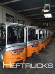 Tweedehands el. heftrucks, transpallet,... direct leverbaar!