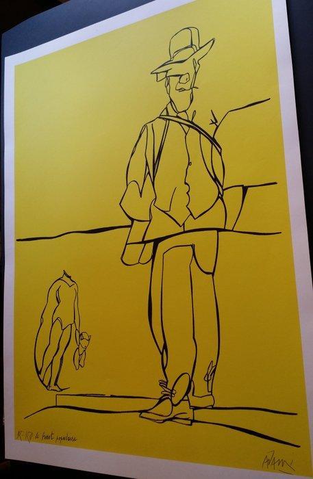 Valerio Adami (1935) - Le Front Populaire / Handsigned and, Antiek en Kunst, Antiek | Overige Antiek