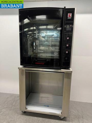 RVS Ubert RT-508 DE Kippengrill Grill 3 mandjes 400V Horeca, Ophalen of Verzenden