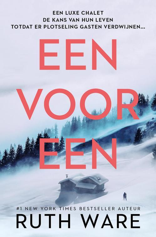 Een voor een 9789024592487 Ruth Ware, Boeken, Thrillers, Zo goed als nieuw, Verzenden