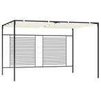 vidaXL Prieel met uittrekbaar dak 180 g/m² 3x4x2,3 m, Tuin en Terras, Verzenden, Nieuw