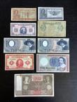 Nederland - 10 banknotes Gulden 1942-1953