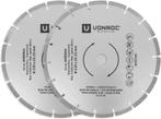 2dekans | VONROC Diamantschijven – Ø230mm – 2 stuks voor, Doe-het-zelf en Bouw, Ophalen of Verzenden, Nieuw