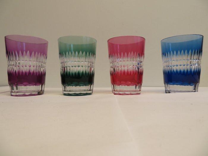 Val Saint Lambert - Service à boisson (4) - Cristal -, Antiek en Kunst, Antiek | Glaswerk en Kristal