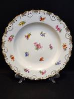 Meissen - Bord (2) - Ø 25,0 cm 2er Set antike große Teller