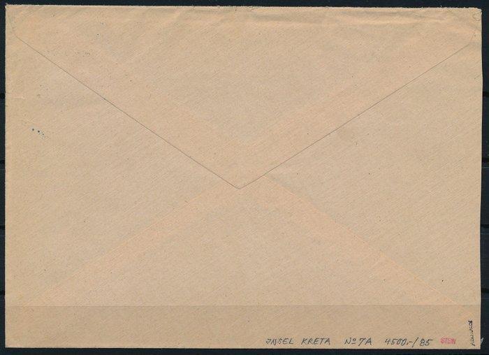 Duitse Rijk 1945 - Veldpost / eilandpost met lokale overdruk, Postzegels en Munten, Postzegels | Europa | Duitsland