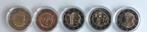 Slowakije. 2 Euro 2015/2025 (15 coins) (Zonder Minimumprijs)