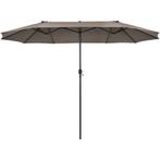 2dekans | Coast Dubbele Parasol 470x280x245cm (LxBxH) -, Ophalen of Verzenden, Nieuw