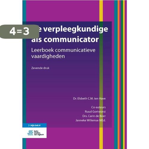 De verpleegkundige als communicator 9789036825290, Boeken, Wetenschap, Gelezen, Verzenden