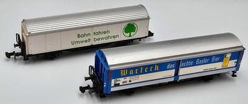Fleischmann, Roco N - 8337 - Wagon de marchandises pour