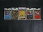Pokémon - 5 Graded card Foil, Alternate art - PSA - Sun &