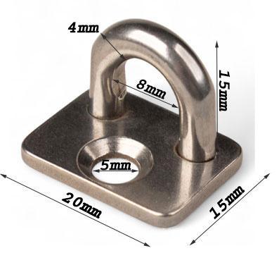 Oogplaat 4mm roestvaststaal 304, Tuin en Terras, Overige Tuin en Terras, Verzenden