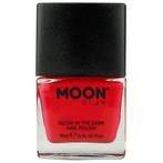 Moon Glow Glow in the Dark Nail Polish Red 14ml, Verzenden