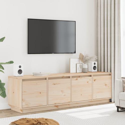 vidaXL Meuble TV 156x37x45 cm Bois de pin massif, Maison & Meubles, Armoires | Mobilier de télévision, Neuf, Envoi