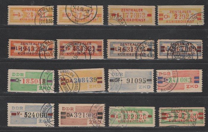 Duitse Democratische Republiek (DDR) 1958/1965 - ZKD-, VD-, Timbres & Monnaies, Timbres | Europe | Allemagne