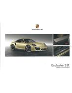 2014 PORSCHE 911 EXCLUSIVE HARDCOVER BROCHURE ENGELS